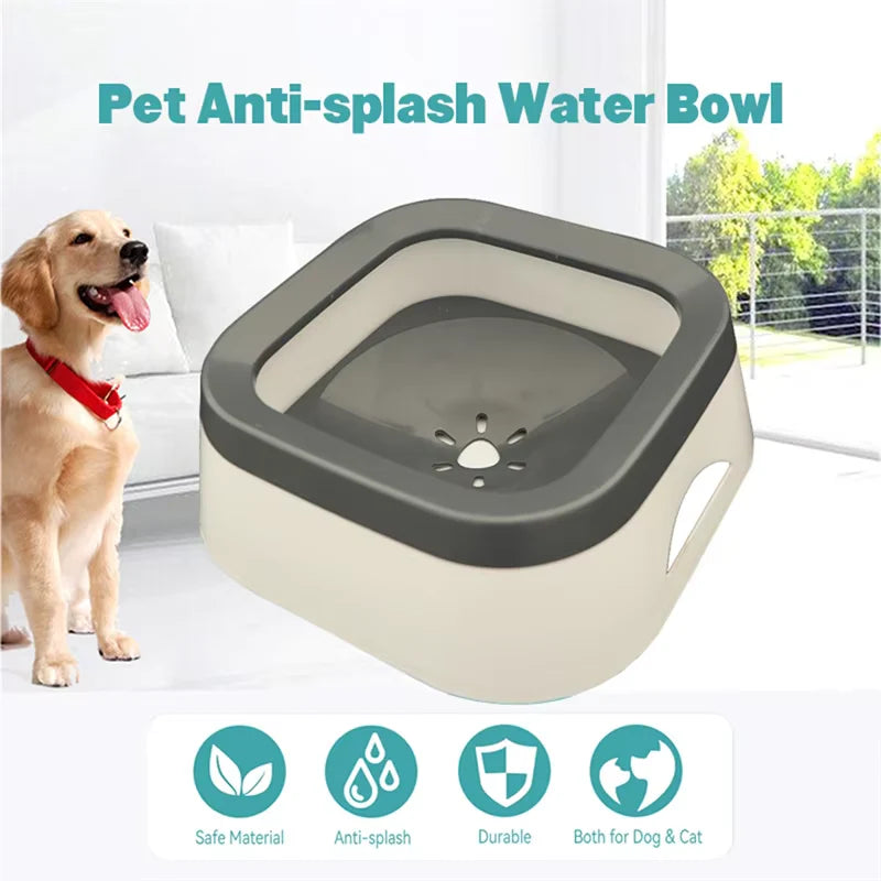 No-Spill Dog Water Bowl