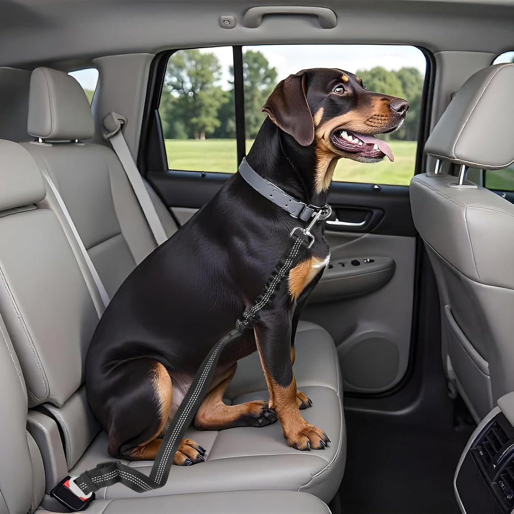 Dog Car Seat Belt Safety Leash For All Breeds & Vehicles