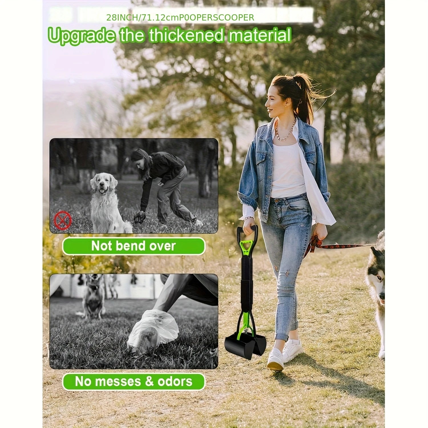Portable Foldable Dog Poop Scooper