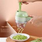 Electric Vegetable Cutter Set Handheld