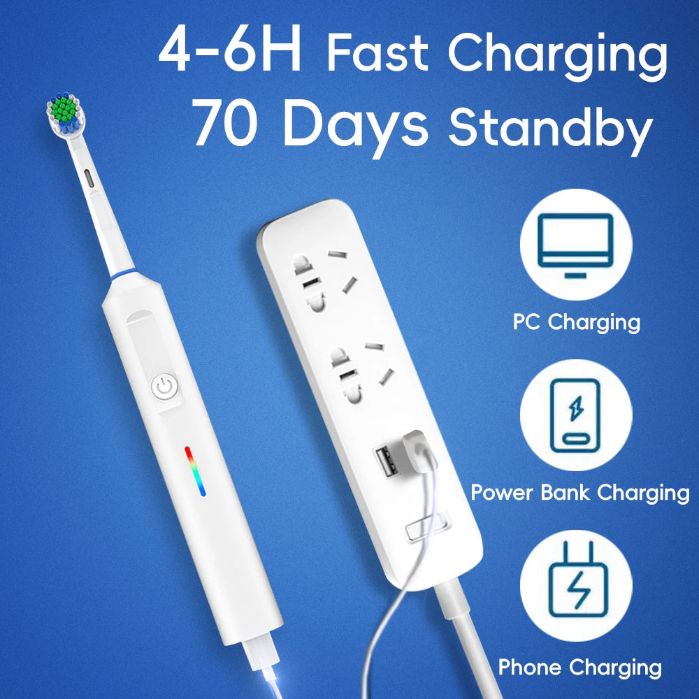 Smart Rotary Electric Toothbrush