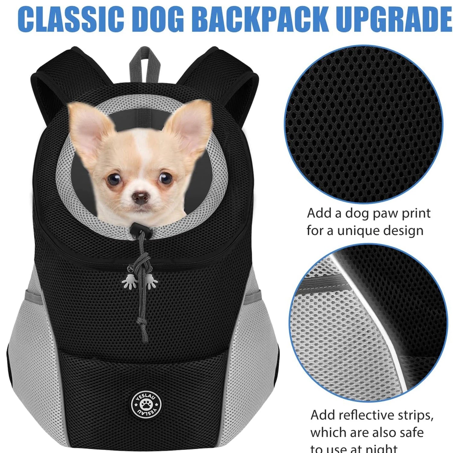 Backpack For Dog Shoulder Carrier