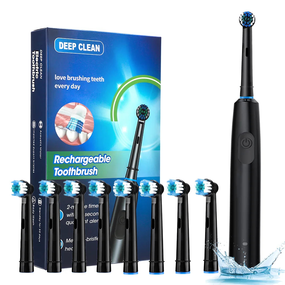 Smart Rotating Timing Electric Toothbrush