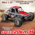 1:32 Mini RC Car With LED Light 4CH High Speed Rechargeable