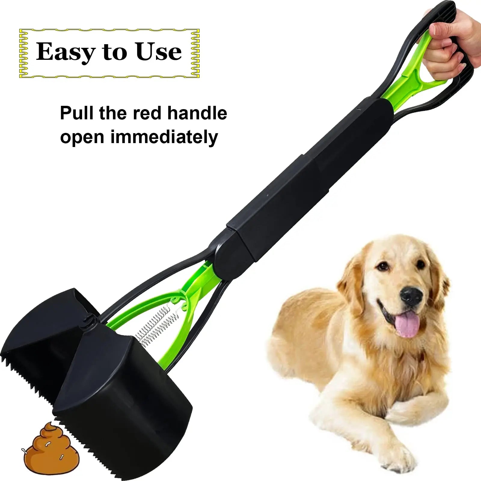 Portable Foldable Dog Poop Scooper