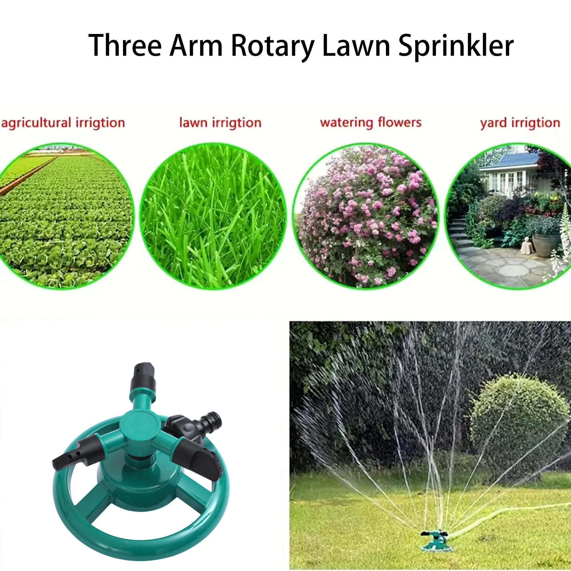 1pc Durable Garden Sprinkler