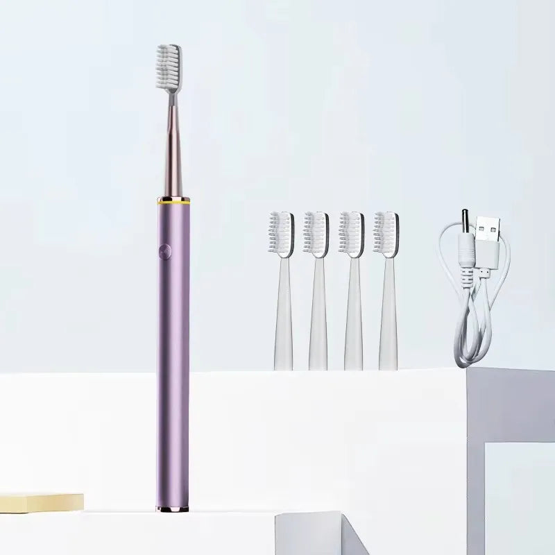 Electric Toothbrush Mental Thin Brush Body Specially for Wome