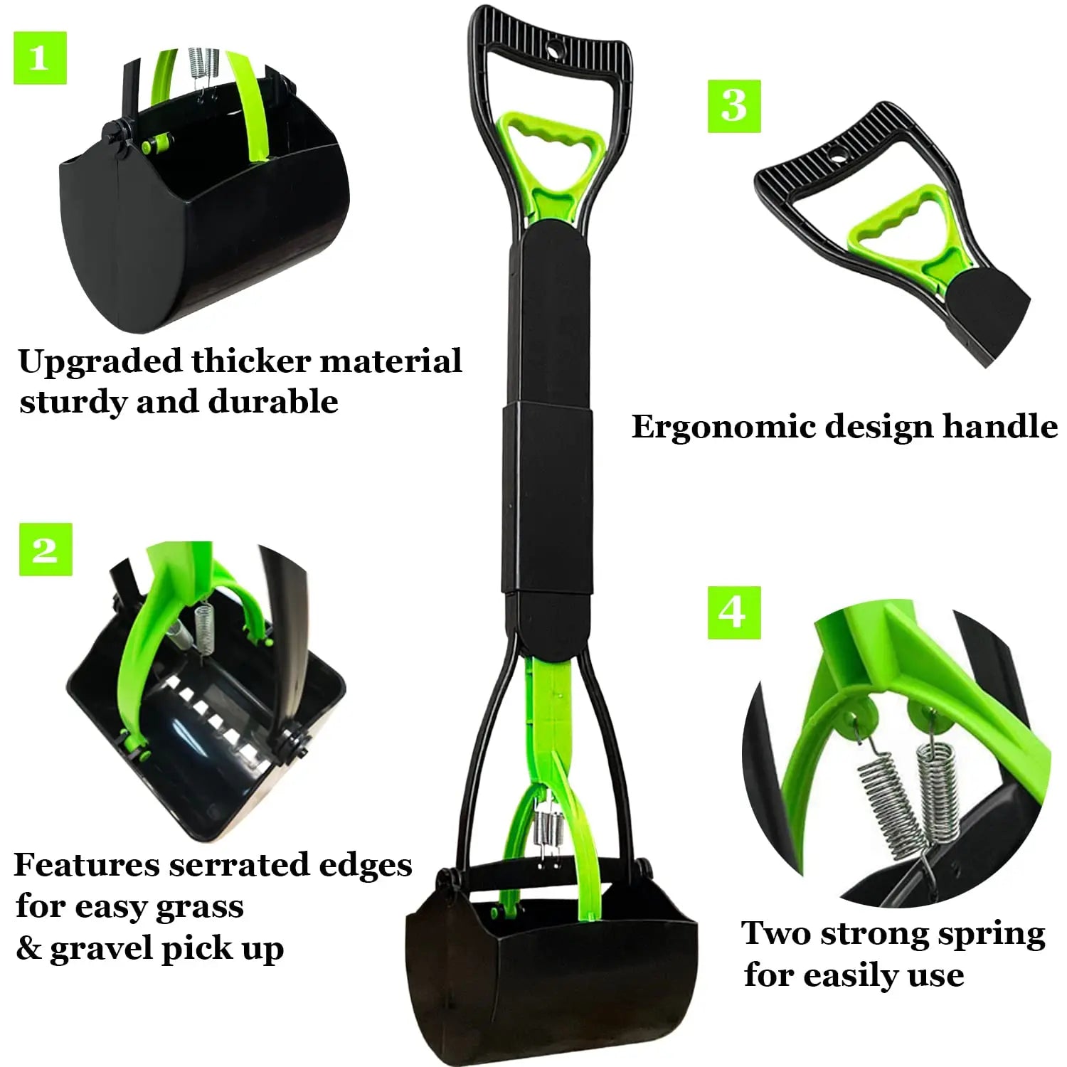 Portable Foldable Dog Poop Scooper