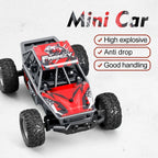 1:32 Mini RC Car With LED Light 4CH High Speed Rechargeable