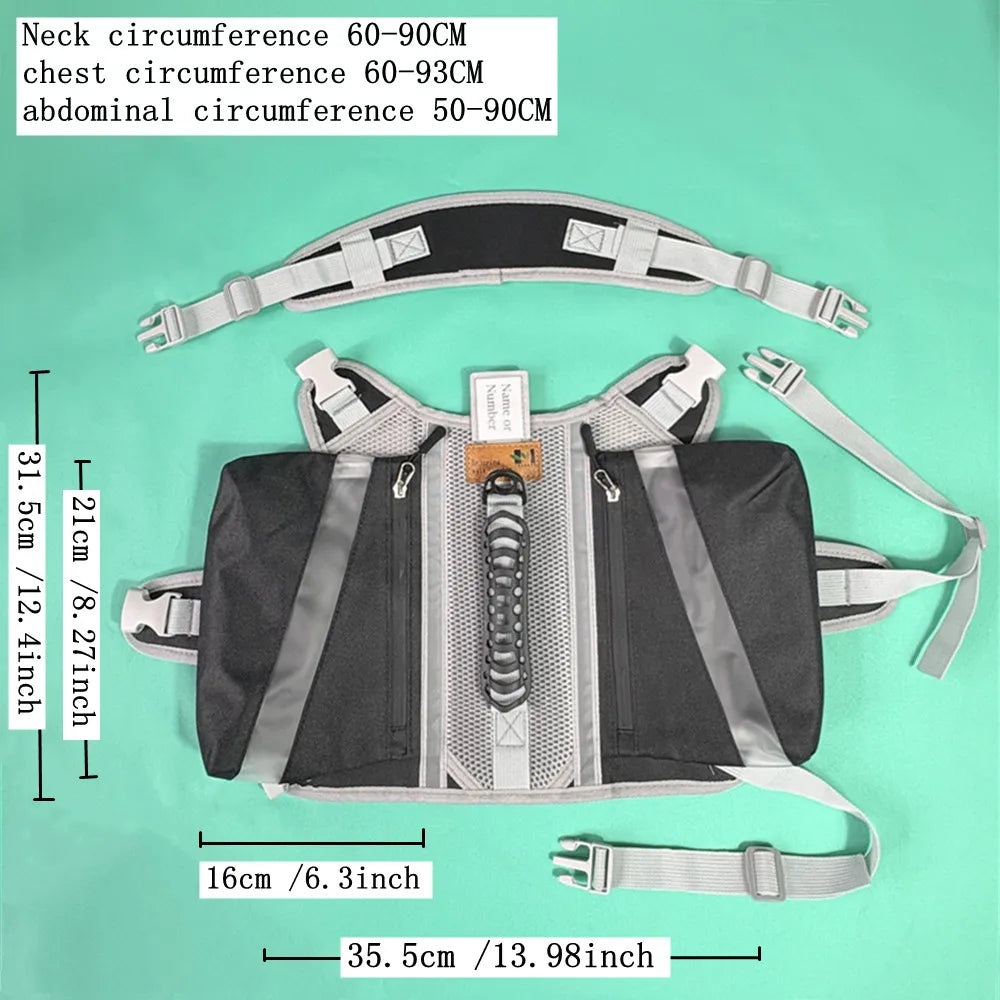 Dog Backpack for Medium Large Dog