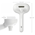 3-in-1 Electric Steam Brush for Cats and Dogs | Removes Loose Hair, Reduces Dander and Static