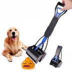 Dog Pooper Scooper Pet Long Handle Jaw Poop Scoop Picker