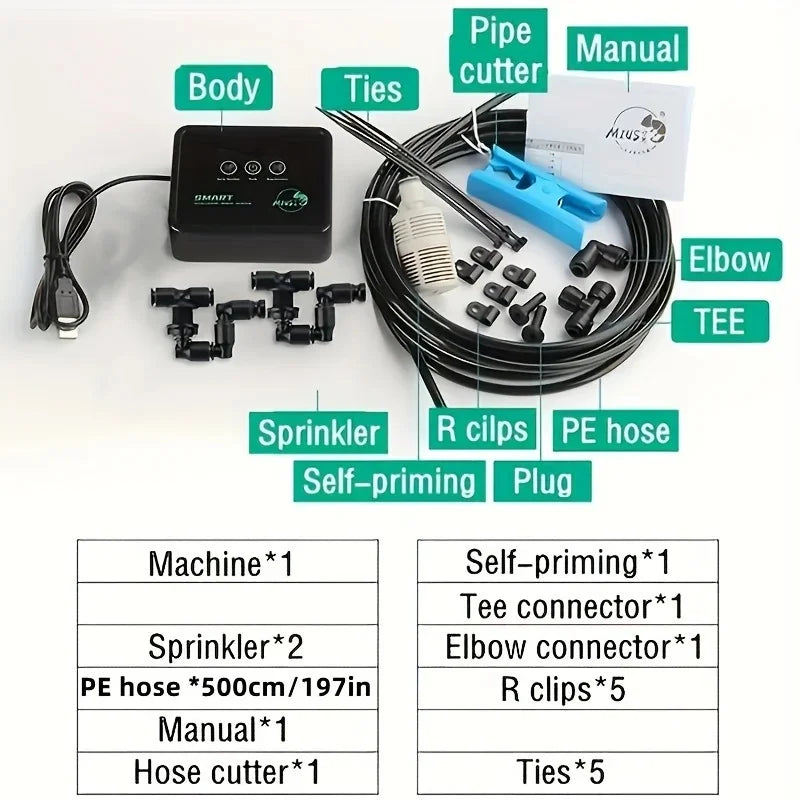 Intelligent Spray System Mist Rainforest