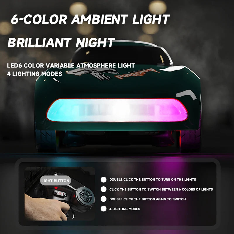 Mini RC Drift Car 4WD High Speed Remote Control Electric Toy