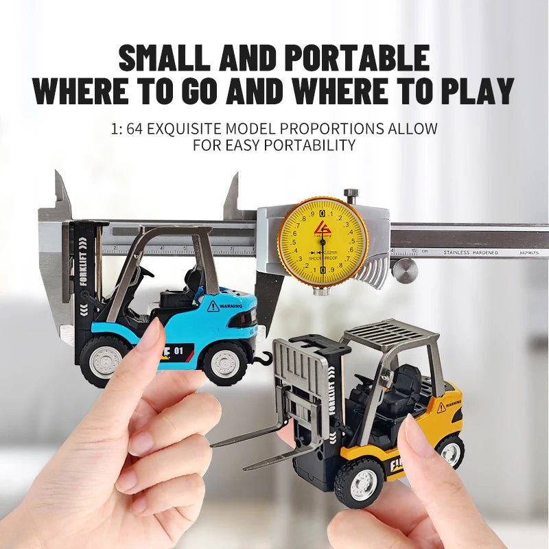 1/64 RC Forklift 2 Mode Mini Remote Control Forklift Truck