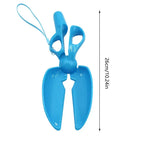 Dog Poop Scooper Portable Scissors Shaped Waste Pick Up
