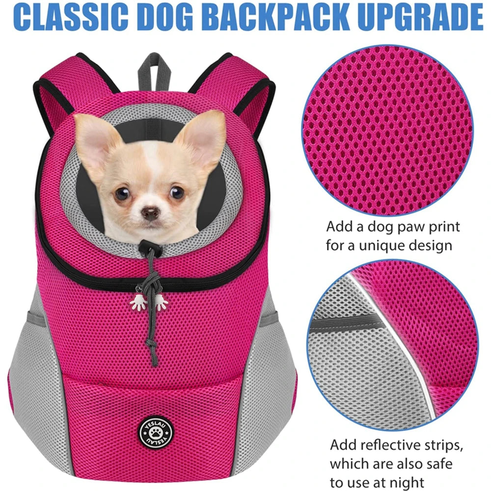 New Dog Pet Backpack Carrier Travel Bag