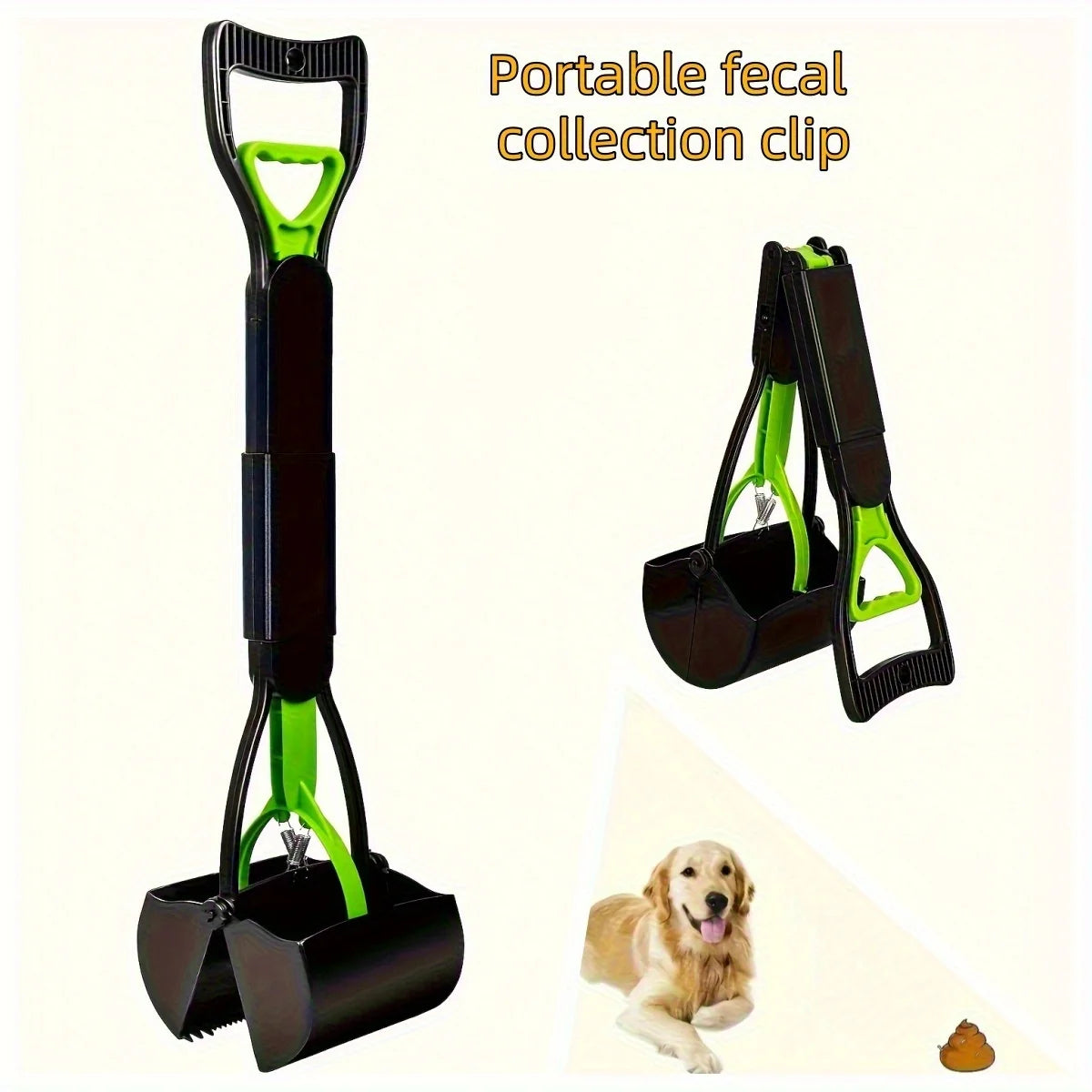 Portable Foldable Dog Poop Scooper
