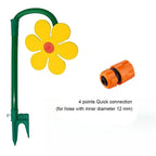 1/2PC Dancing Flower Water With Sprinkler 360 Rotating Sunflower Irrigation Tool