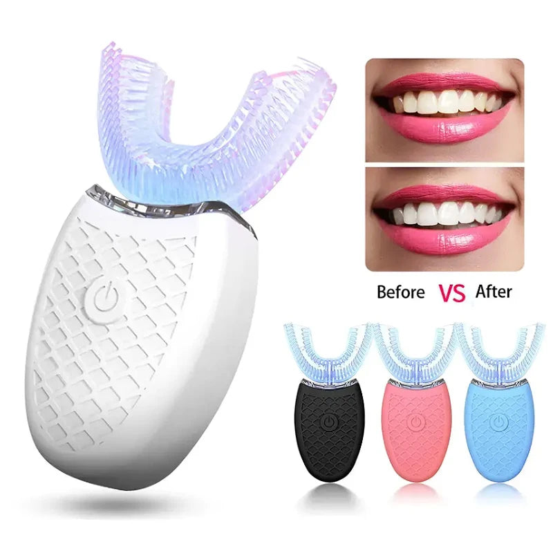 Soft Bristle U Shape Smart Teeth Whitening