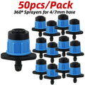 30-100pcs Adjustable Scattering Sprinklers