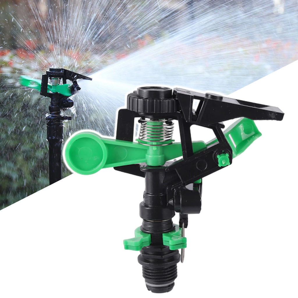 1/2" Rocker Sprinkler 360 Degree Adjustable Rotary