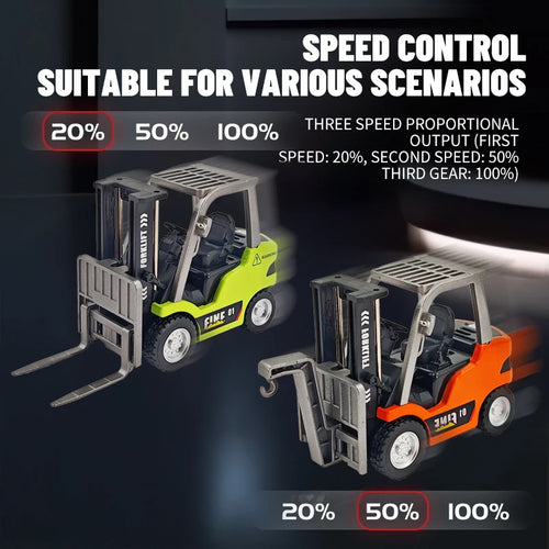 1/64 RC Forklift 2 Mode Mini Remote Control Forklift Truck