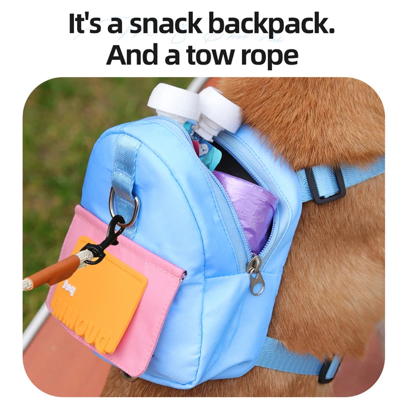 Waterproof Pet Backpack For Dogs Puppy Bag